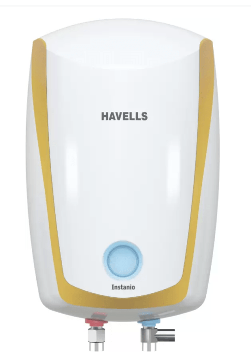 HAVELLS 3 L Instant Water Geyser (INSTANIO, White-Mustard)